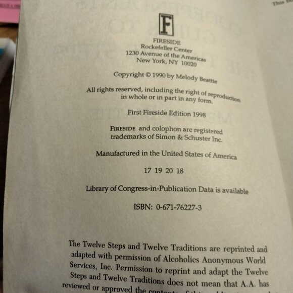 Codependents Guide to the Twelve Steps Melody Beattie AA Recovery Addiction - Picture 3 of 4